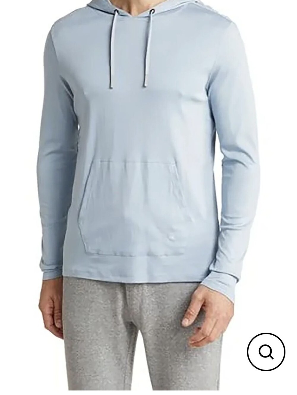 Robert Barakett Light Blue Pullover Hoodie